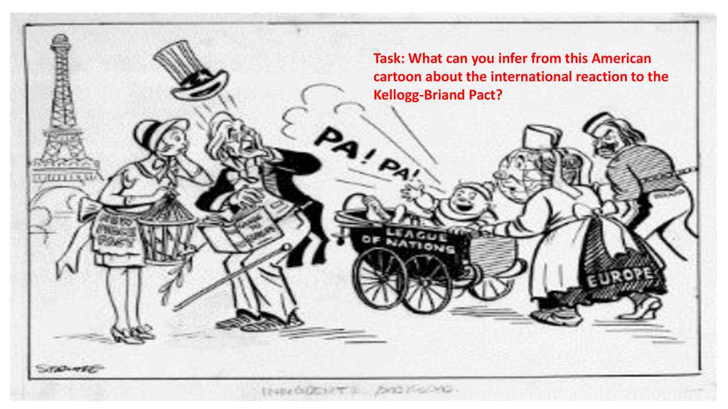 Kellogg Briand Pact Simple Definition Best Sale Emergencydentistry Com   Task  What Can You Infer From This American Cartoon About The International Reaction To The Kellogg Briand Pact 